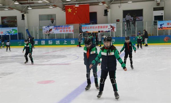 豐臺區(qū)中小學(xué)生上冰雪活動