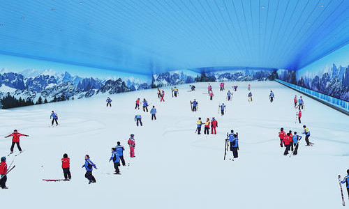室內滑雪場